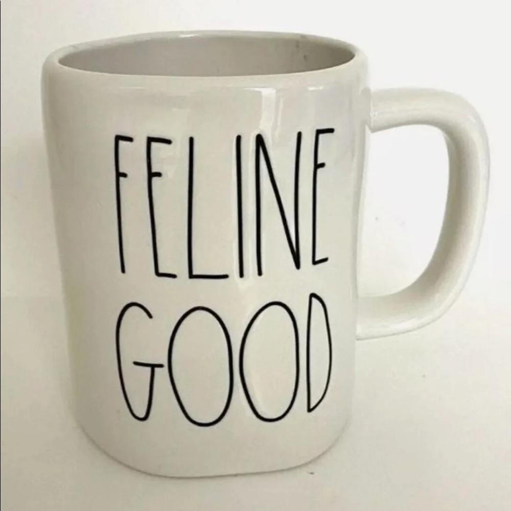 RAE DUNN “FELINE GOOD” MUG